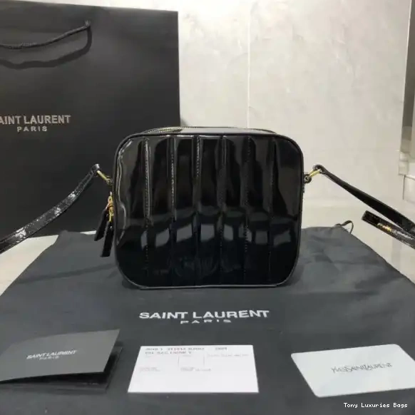 Tony Luxuries Vicky leather YSL Patent 0618